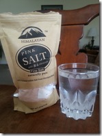 Himalayan pink salt and alkaline water 001